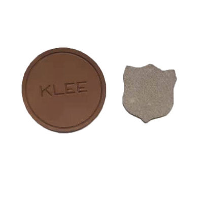 Echte het Leerflarden van cowboyClothing Logo Badges Heat Press Emboss voor Jeans