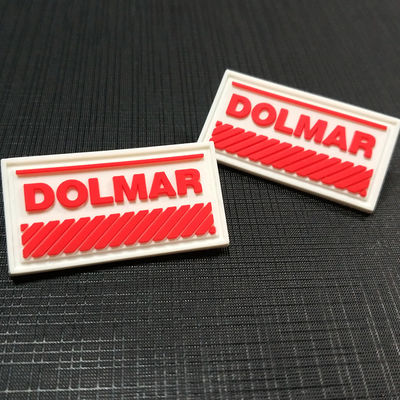 Van het de Markeringenkenteken van douanesweatsuit Hangtag Flarden van de Vlag 3D Pvc voor Kleding