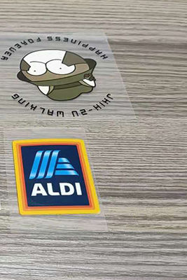 Ijzer op van de Katoenen van de Groottemarkering van de de Instructiehitte Kledingstukwas de Etiketten van de de Overdrachthals voor Kleding