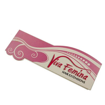 Douane Eigen Merk Logo Paper Pvc Jeans Paper Hangtags voor Kleding