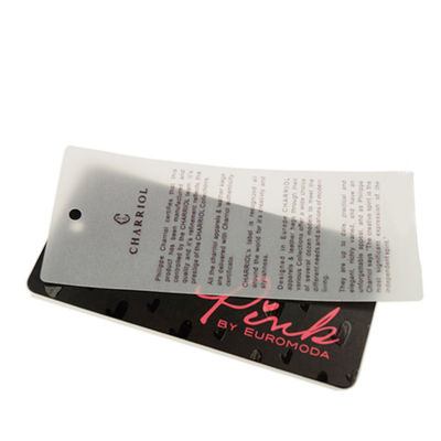 De in het groot Douanedocument Kleding van Logo Swing Hang Tag For