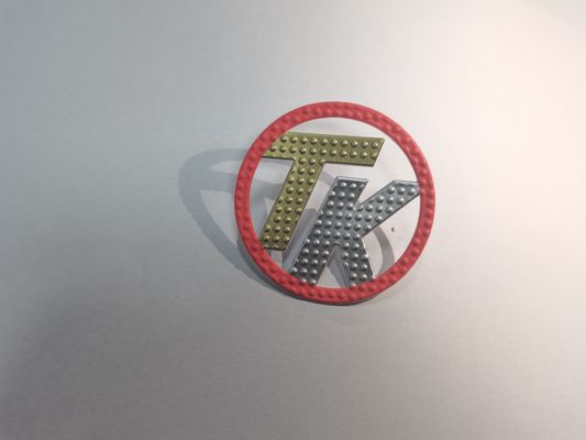 Van de de Hitteoverdracht van de douane het Ontwerp In reliëf gemaakte Sticker 3d TPU Etiket Logo Iron On Garment