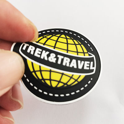 OEM van de het Siliconehitte van pvc de Etiketten van de de Overdrachtkleding met Aangepast Embleem