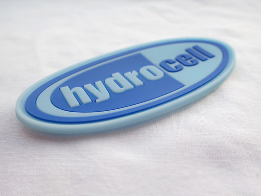Etiket Wasbaar Rubberlogo patch van pvc van de douanemerknaam het Zachte