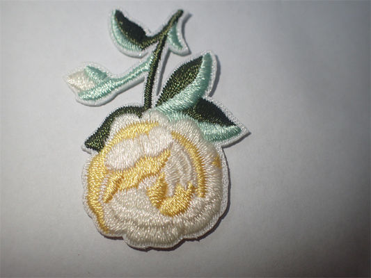 Geborduurde douane de Bloemen naaien of Ijzer op Flard voor Kleding Applique