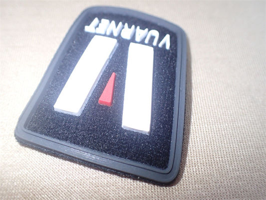OEM 3D van het Micro- van het Kledingsetiket Douane Logo On Fiber Injectiekenteken