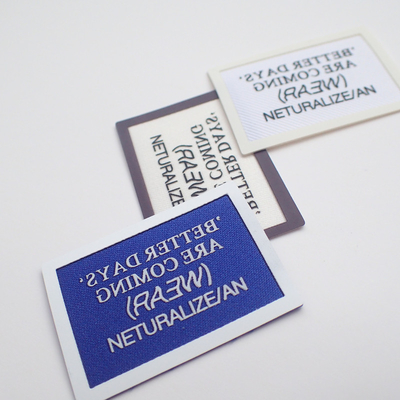 Het matte/Glanzende Oppervlaktescherm drukte Etiket Wasbaar voor Stof