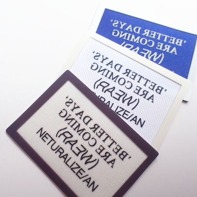 Het matte/Glanzende Oppervlaktescherm drukte Etiket Wasbaar voor Stof