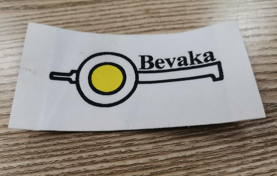 De Etikettenrand van t-shirt het Wasbare Geweven Kleren In orde maken voor Kledingstuk