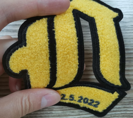 Van het het Borduurwerkflard van de klerenhanddoek van de de Randhitte de Overdrachtetiketten
