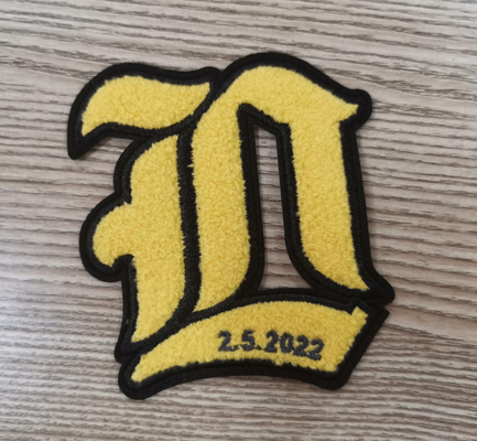 Van het het Borduurwerkflard van de klerenhanddoek van de de Randhitte de Overdrachtetiketten