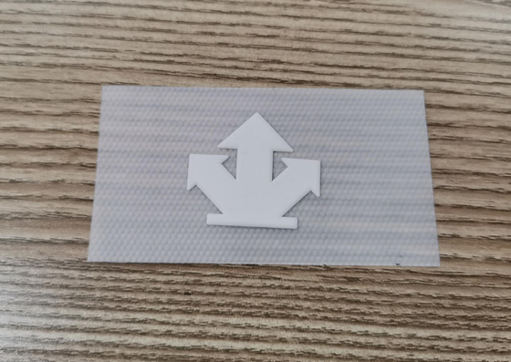 Het aangepaste Etiket van het de Overdrachtsilicone van de Ontwerp 3D Hitte voor Kleren