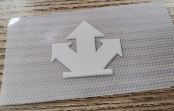 Het aangepaste Etiket van het de Overdrachtsilicone van de Ontwerp 3D Hitte voor Kleren