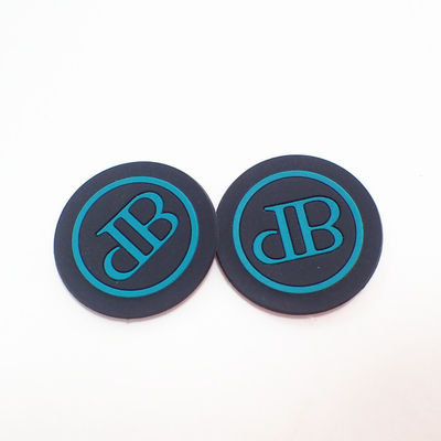 3D pvc Logo Raised Green Font Custom Logo Patches For Clothes