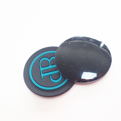 3D pvc Logo Raised Green Font Custom Logo Patches For Clothes