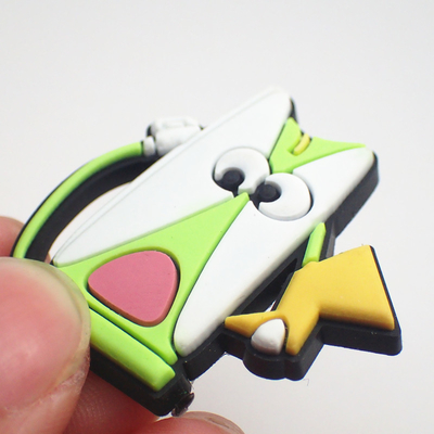 TPU-pvc Vriendschappelijke Eco naait op Logo Patches met 3D In reliëf gemaakte Technieken
