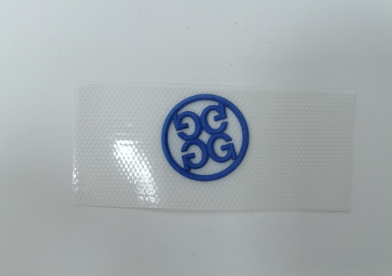 De wasbare 3D Gevormde Etiketten van de de Overdrachtkleding van de Siliconehitte voor Kledingstuk
