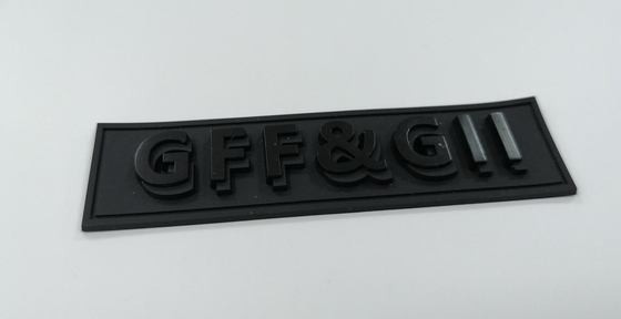 Pvc-Silicone Rubberetiketten, 3D Aangepaste Kenteken van de Hitteoverdracht