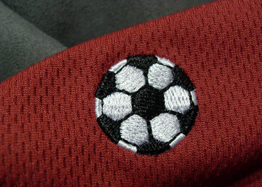 In reliëf gemaakte Flard van de Tatami het Materiële Kleding Merk voor Voetbalteam