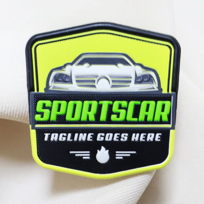 Fabriek Aangepaste Warmteoverdracht TPU Labels Embossed 3D TPU Logo Patches Merk Patch voor Kleding