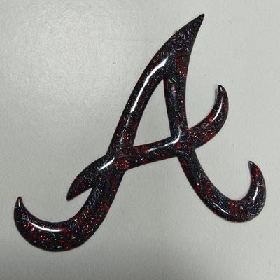 Gepersonaliseerd hoogfrequente 3D TPU geïmprimeerd logo Rood Metaal warmte-overdrachtslabel voor tas