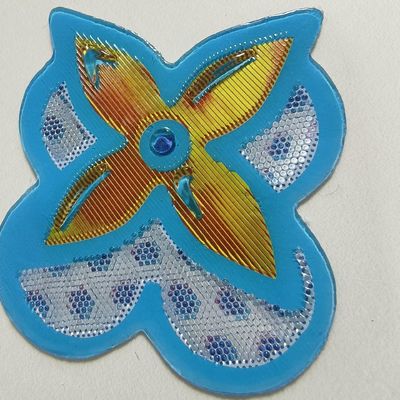 Naai op maat Phantonm gekleurde effect Hologra Fancy TPU Soft Patches