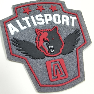 Persoonlijk strijken op 3D kleding Logo Label Wasbaar Reflectief Warmteoverdracht Sticker Press Screen Printing Badge