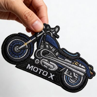 Op maat geborduurde patches Warmteoverdracht met 3D veelkleurig logo voor skikleding met milieuvriendelijke materialen en brede kleuropties