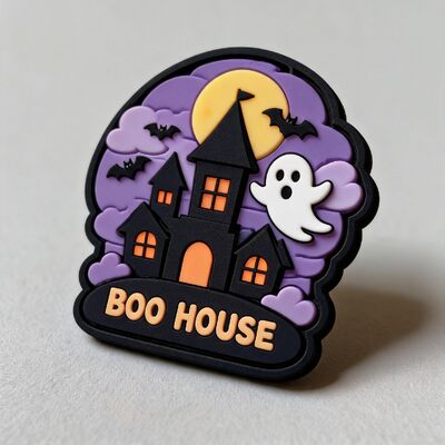 Duurzame kledingpatches met 3D-silicone en volledig geborduurde stoffen, gepersonaliseerde kleuren en logo's voor kleding en accessoires