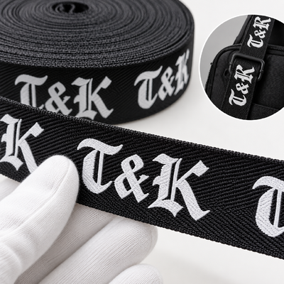 Eco-vriendelijke, op maat gemaakte, duurzame elastische band en band voor sportkleding en kleding