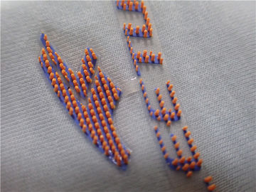 Van het het Silicone etiketteert 3D Embleem van borstelpunten Kleding van de de Hitteoverdracht Hoogte - Elastiek
