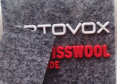 Douane Gevoeld het Siliconeembleem van Stoffenflarden voor Hoeden/Zakken/Klerenoeko SGS BV