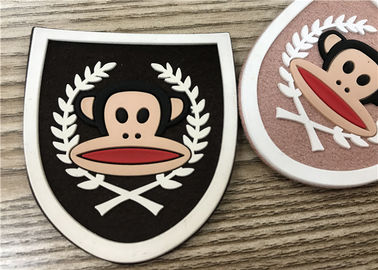 Professioneel Aangepast Rubber het Embleemflard van Microfiber voor Kleren en Zakken Enz.