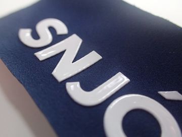 Van de het Siliciumhitte van het douaneembleem de Etiketten van de de Overdrachtkleding voor Luggages