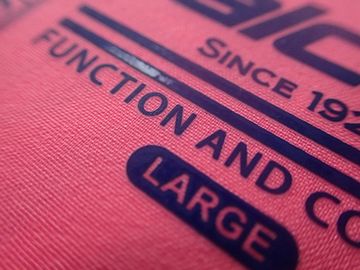 De antietiketten van de de Overdrachtstof van de Sublimatiehitte voor Kleding, Zakken, Hoeden