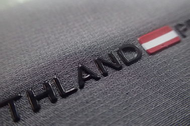 3D TPU-de Kledingsetiketten van de Hitteoverdracht voor de Sportkledingssgs BV van het Polooverhemd de Sportkleding van het Polooverhemd