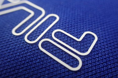 De Etiketten van de de Overdrachtkleding van de siliciumhitte voor Zakken, Hoeden, Baskterball-Slijtage