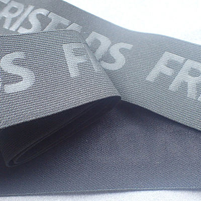 Elastische de singelbandband van de douanepolyester Geweven Jacquard voor Ondergoed