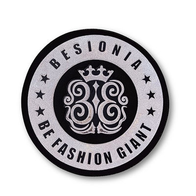 In reliëf gemaakte de Voetbalclub Logo Screen Printing van hoge frequentietpu Flarden Kentekens