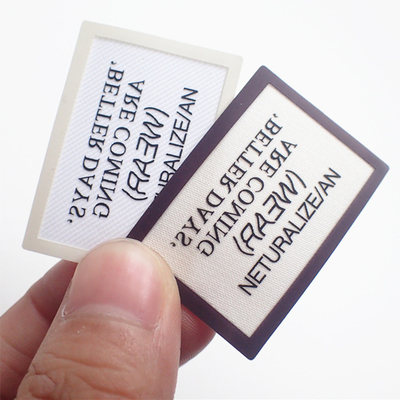 Het matte/Glanzende Oppervlaktescherm drukte Etiket Wasbaar voor Stof